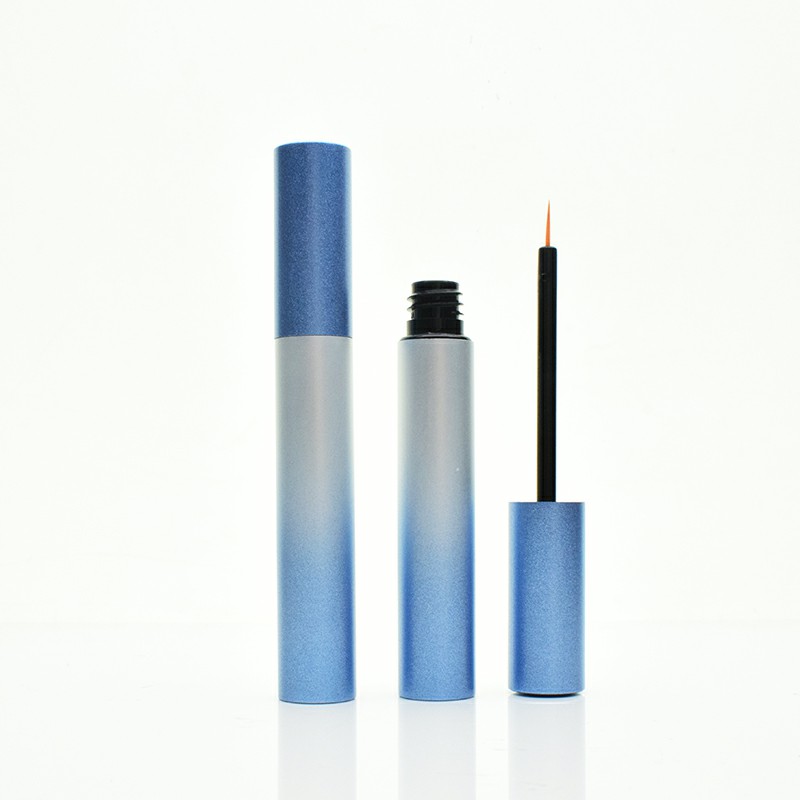 Blue eyelash tubes