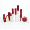 Frosted Red Lipstick Tubes Packaging