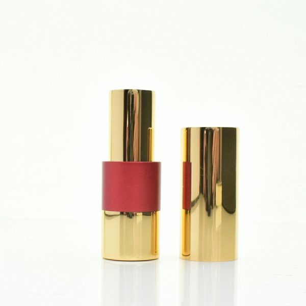 Circle red lipstick packaging 12.1mm