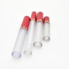 Frosted Red Lipstick Tubes Packaging