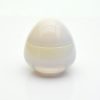 Egg shape lip balm jar