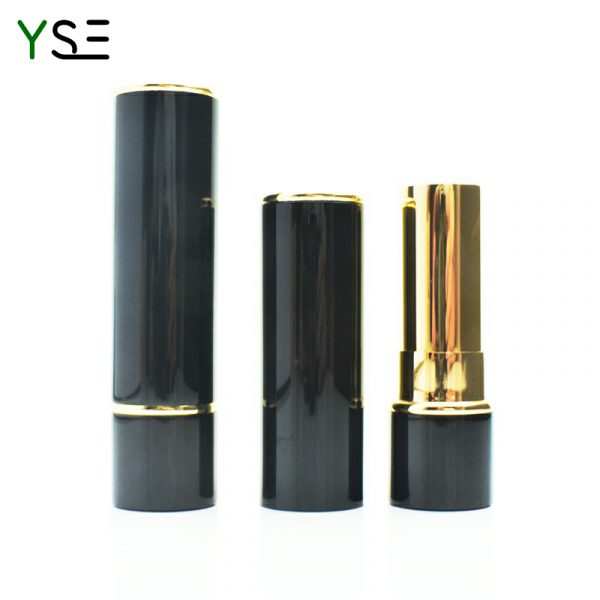 Gold ring lipstick container