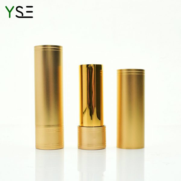 Metal gold lipstick components