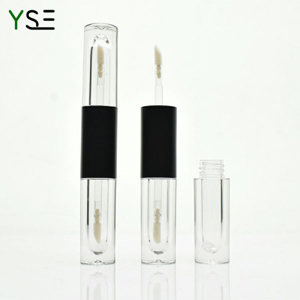 dual-end lip gloss component