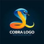 gradient-colored-cobra-logo-template_23-2149192539